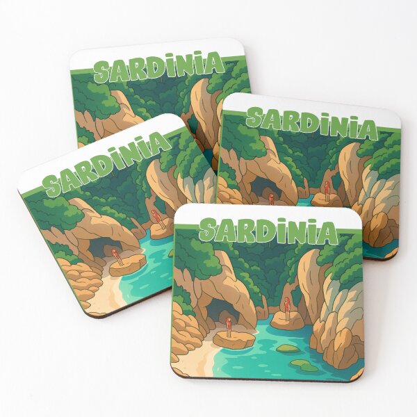Item preview, Cartoon Cove Escape Sardegna designed and sold by Arte Cartoon From TagTeam Group.