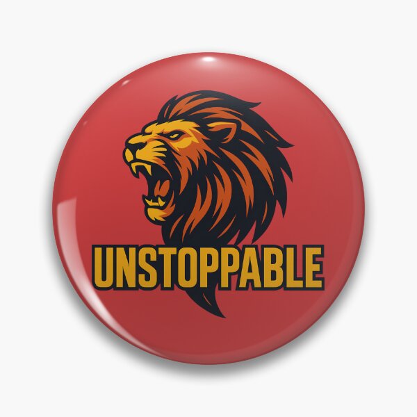 Item preview, Unstoppable Lion – Bold Motivational Animal Design designed and sold by gtrock.