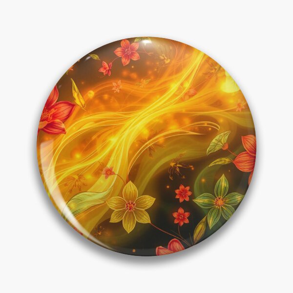 Item preview, Luminous Flower Blaze designed and sold by VisionGalaxyDesigns.