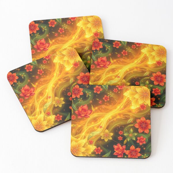 Item preview, Luminous Flower Blaze designed and sold by VisionGalaxyDesigns.