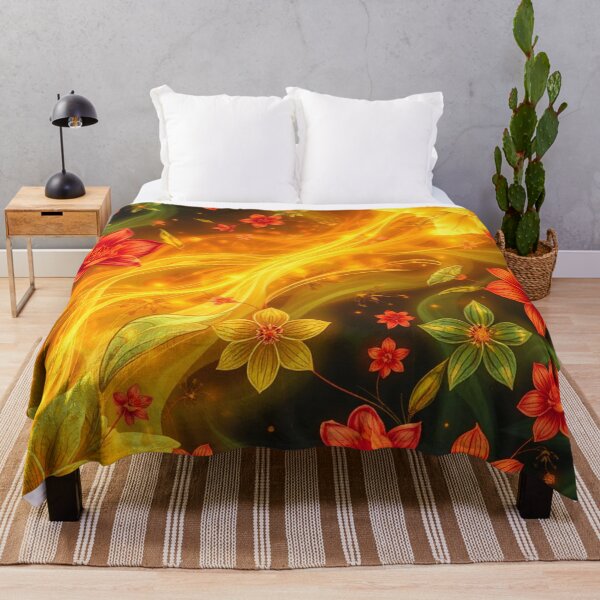 Item preview, Luminous Flower Blaze designed and sold by VisionGalaxyDesigns.