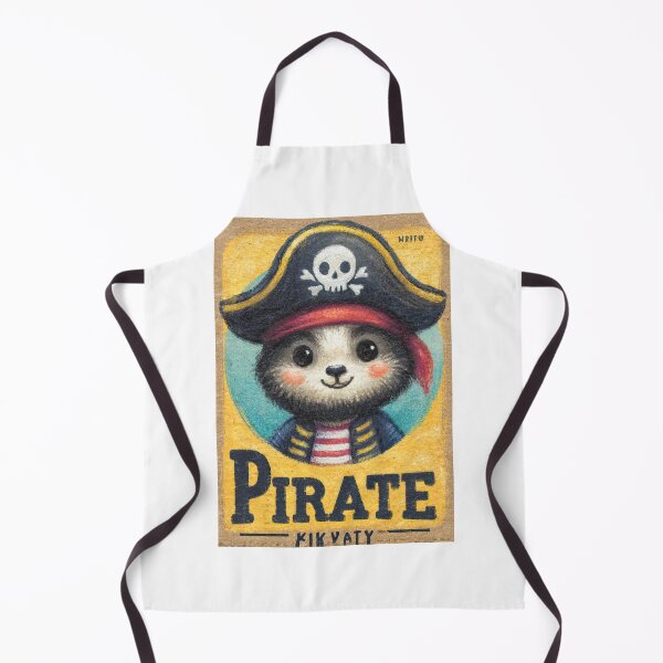 Item preview, Funny Pirate Creatures On A Seafaring Adventure Map designed and sold by Piotrek0001.