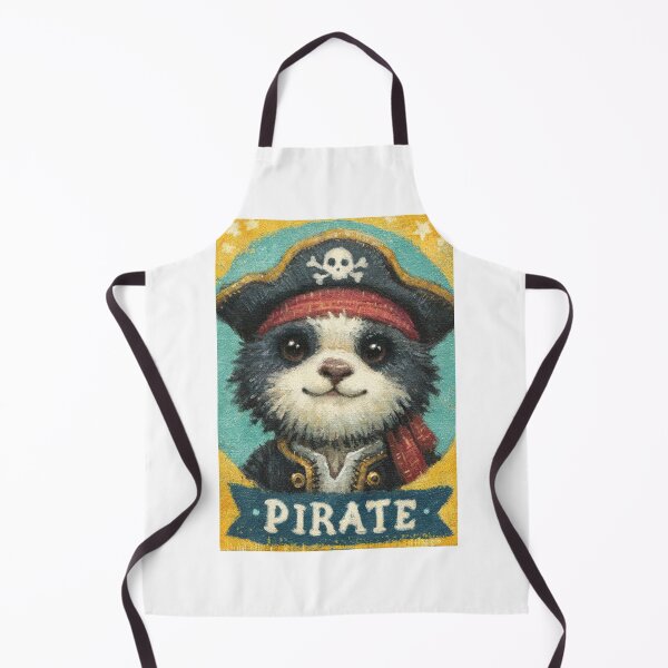 Item preview, Pirate Creatures Sailing Through Whimsical Ocean Adventures designed and sold by Piotrek0001.