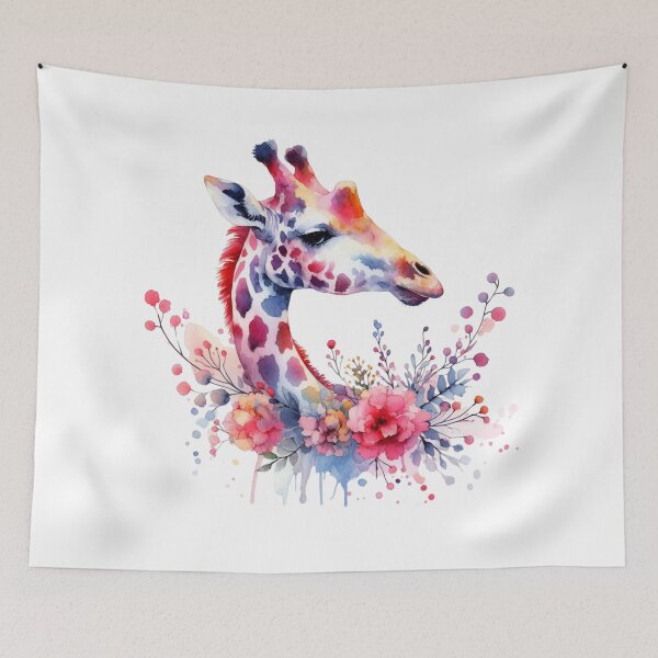 Item preview, Blossom Giraffe Serenity designed and sold by TeetasticBtque.