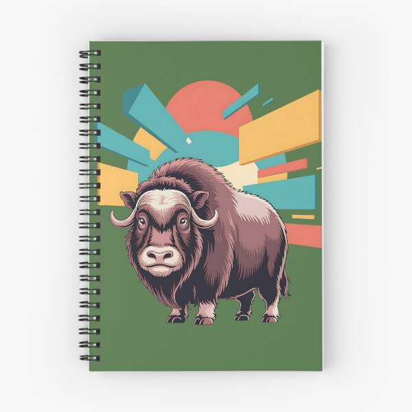 Item preview, Muskox Symbol Of Arctic Resilience Tundra Animal designed and sold by SurrealArtSzysz.