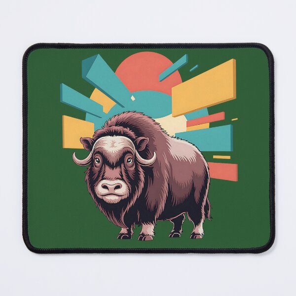 Item preview, Muskox Symbol Of Arctic Resilience Tundra Animal designed and sold by SurrealArtSzysz.