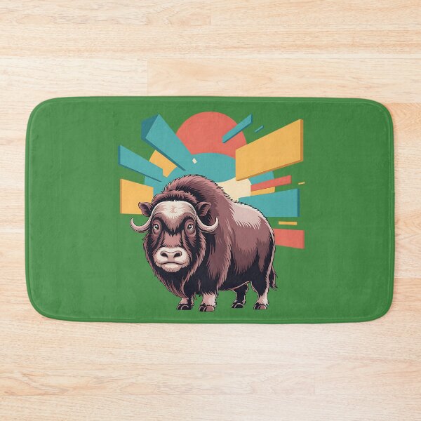 Item preview, Muskox Symbol Of Arctic Resilience Tundra Animal designed and sold by SurrealArtSzysz.