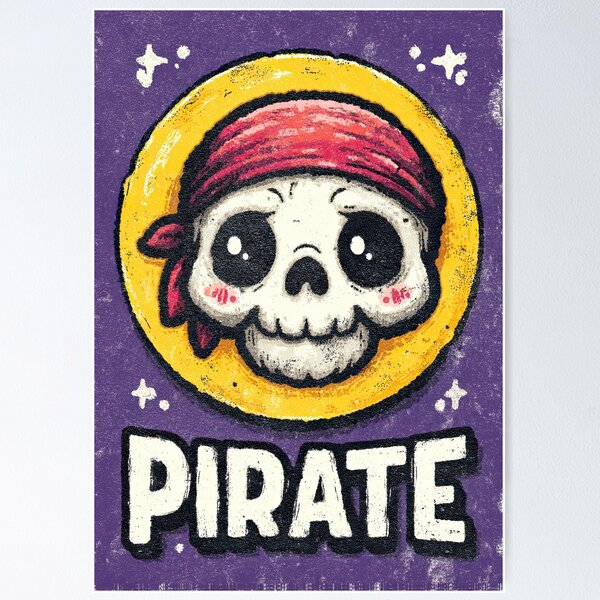 Artikelvorschau, Piratenschädel & Knochenkunst entworfen und verkauft von Piotrek0001.
