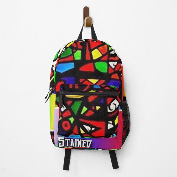 Item preview, colorful abstract version of stained glasswork designed and sold by TobachsArt.