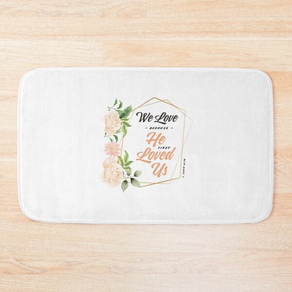 Item preview, He First Loved Us designed and sold by enelikha.