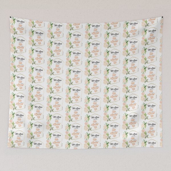 Item preview, He First Loved Us designed and sold by enelikha.