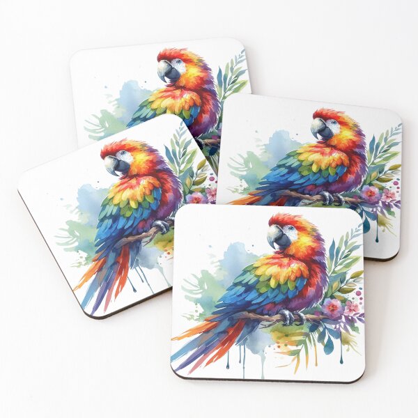 Item preview, Sunset Macaw Perch designed and sold by TeetasticBtque.
