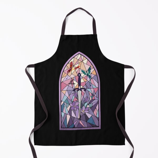 Item preview, Black Violet’s dagger stained glass designed and sold by Aakanksha97.