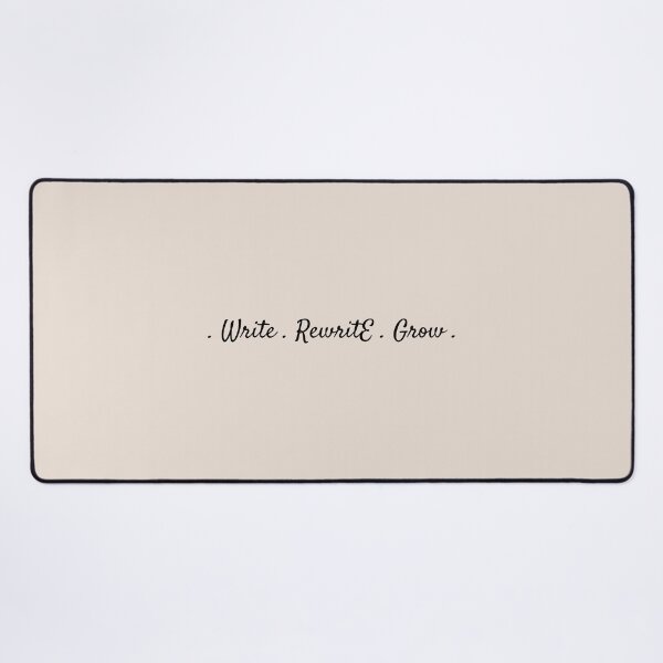 Item preview, Write Rewrite Grow – Inspirational Writer Design for Book Lovers and Authors designed and sold by Favbookshelf by Manik.