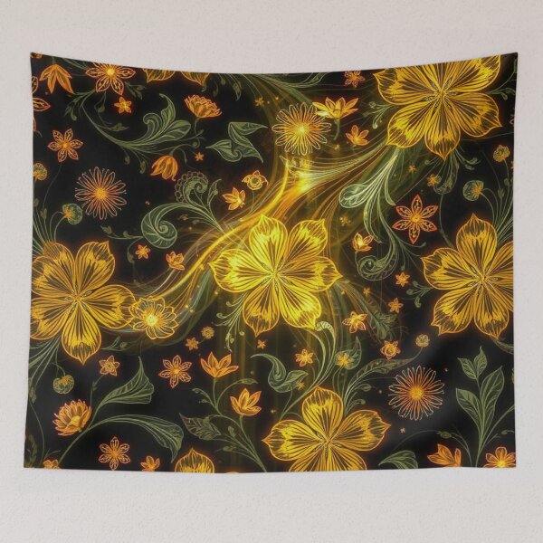 Item preview, Midnight Floral Dream designed and sold by VisionGalaxyDesigns.