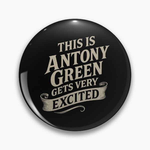 Item preview, Antony Green Gets Very Excited designed and sold by zzz888.