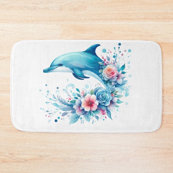 Item preview, Ocean Blossom Dolphin designed and sold by TeetasticBtque.
