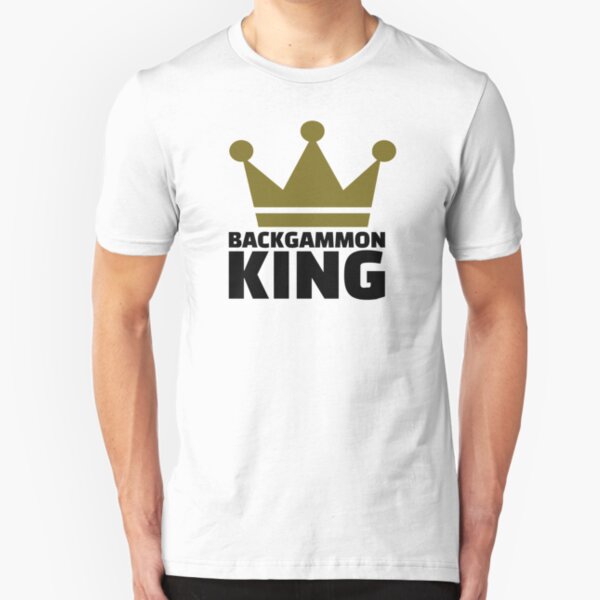 Backgammon King Slim Fit T-Shirt