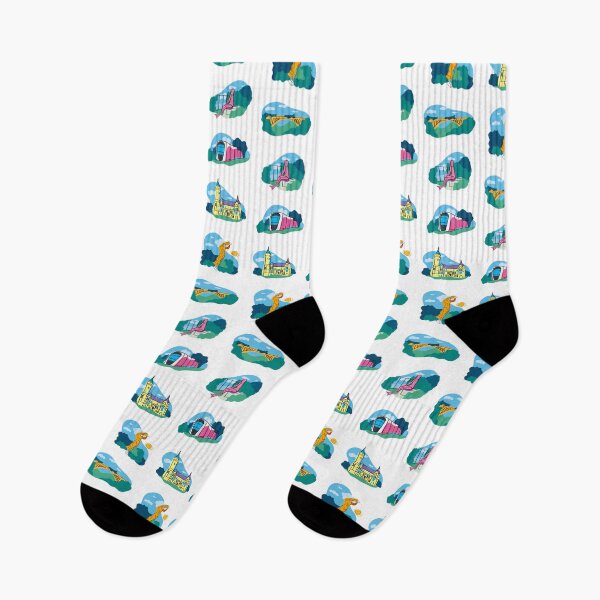 Item preview, Luxembourg Pattern Design – Iconic Luxembourg Landmarks Gift & Souvenir designed and sold by ExpatStories.