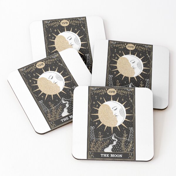 Item preview, The Moon Tarot Card designed and sold by earthtokarly.