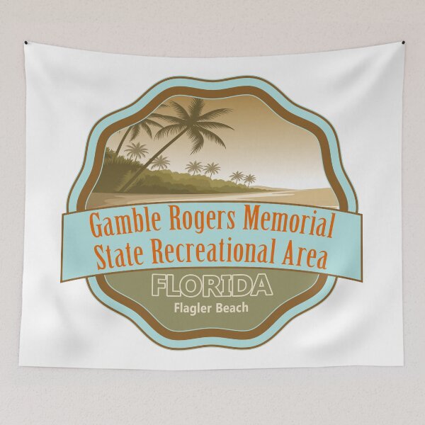 Item preview, Gamble Rogers Memorial State Recreation Area at Flagler Beach Flagler Beach Florida designed and sold by Wanderful-roads.