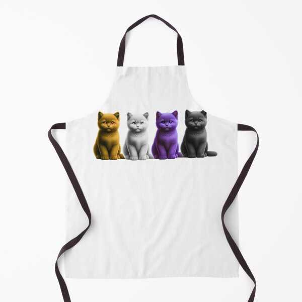 Item preview, Subtle Non Binary Cats Kitten Pride Month LGBTQ designed and sold by Kimberley King Art King Art.