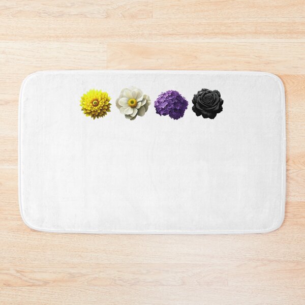 Item preview, Subtle Non Binary Flowers Pride Month LGBTQ designed and sold by Kimberley King Art  King Art.
