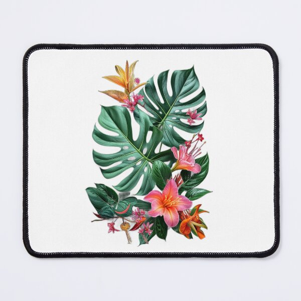 Item preview, Monstera and Flowering Tropical Collage 2 designed and sold by SparroCreative.