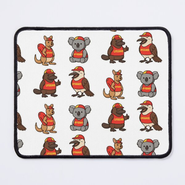 Item preview, Cute Aussie animals as lifeguard designed and sold by Priyan96.