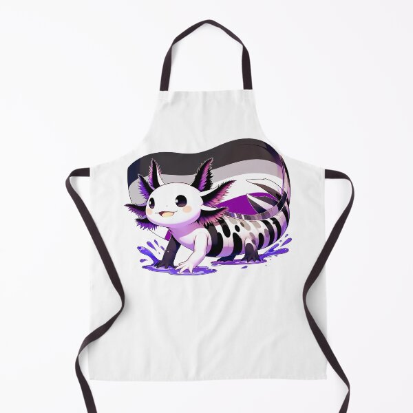 Item preview, Cute Kawaii Axolotl Asexual LGBT Subtle Pride Month Discreet designed and sold by Kimberley King Art  King Art.