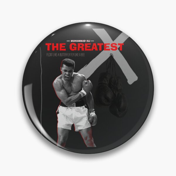 Item preview, Muhammad Ali – The Greatest Boxer Inspirational Quote Poster designed and sold by Highlight-art.