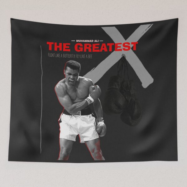 Item preview, Muhammad Ali – The Greatest Boxer Inspirational Quote Poster designed and sold by Highlight-art.