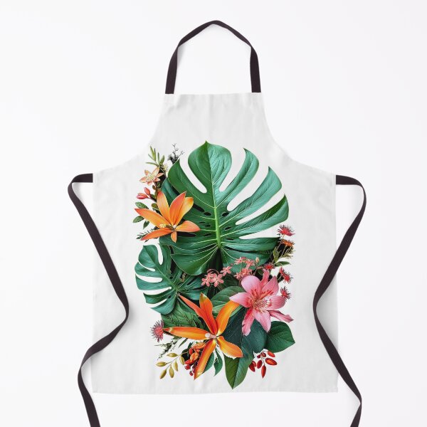 Item preview, Monstera and Flowering Tropical Collage 4 designed and sold by SparroCreative.