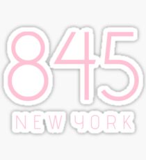 NEW YORK 845 • ROSE Sticker