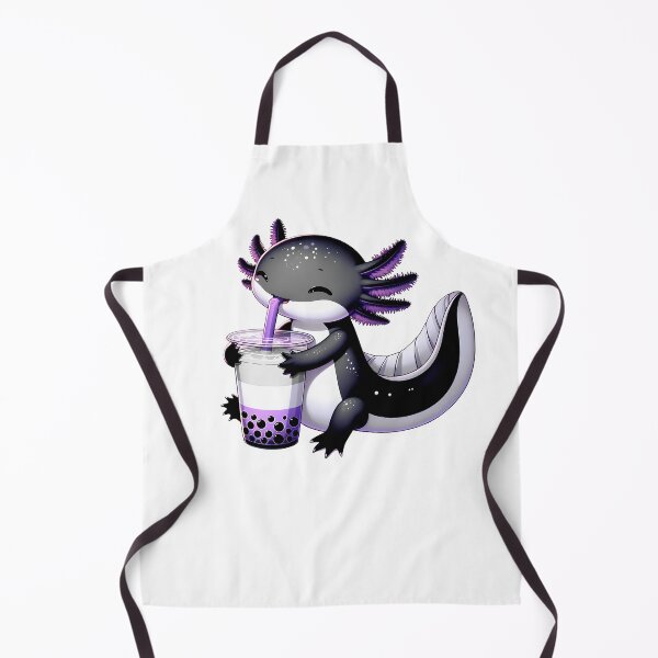 Item preview, Kawaii Axolotl Asexual Bubble Tea LGBT Subtle Pride Month designed and sold by Kimberley King Art  King Art.