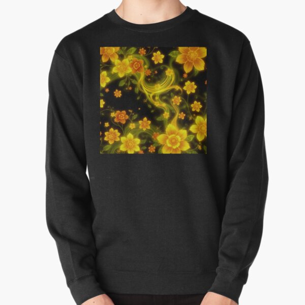 Vista previa del artículo con la obra «Brillo floral», diseñado y vendido por VisionGalaxyDesigns.