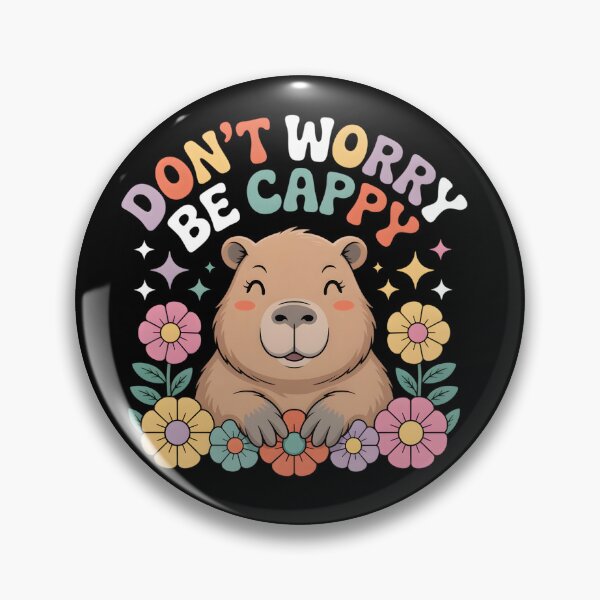 Item preview, Don't Worry Be Cappy designed and sold by Lydyb-creations.