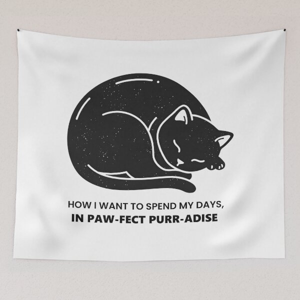 Item preview, Relaxing Cat in Paw-fect Purr-adise Mug designed and sold by Zini-ArtStudio.