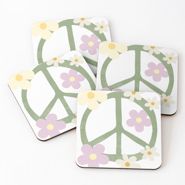 Item preview, peace flower designed and sold by BoldBloomStudio.