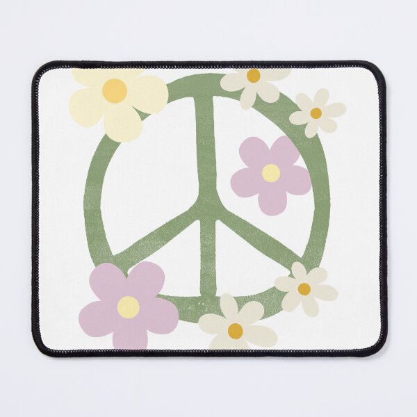 Item preview, peace flower designed and sold by BoldBloomStudio.