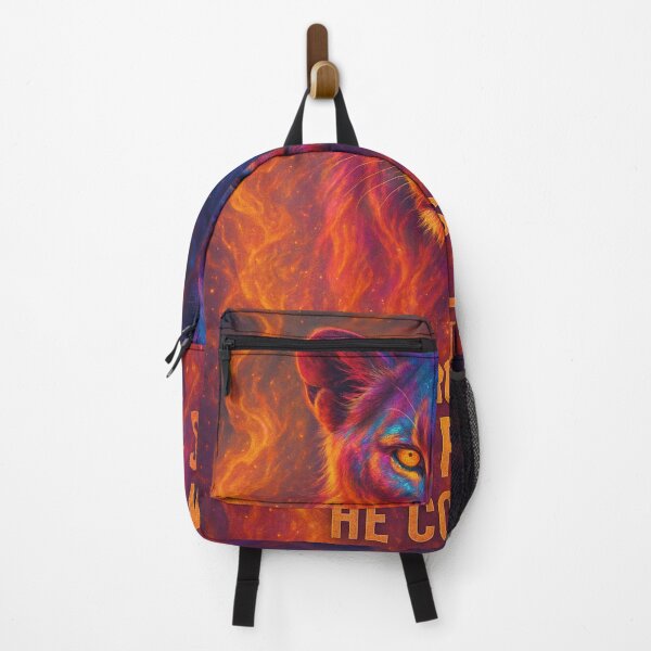 Item preview, She Rose from the Flames – Rainbow Lioness Power Art designed and sold by PettyWithPurpose.