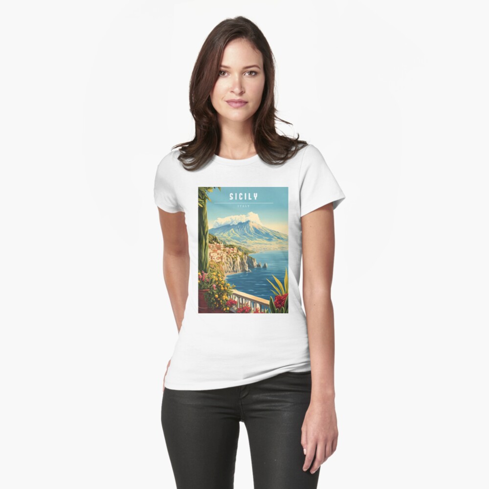 Item preview, Fitted T-Shirt designed and sold by StrasserArt.