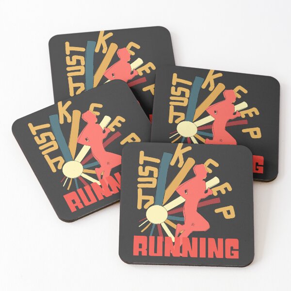 Item preview, Just keep running Retro designed and sold by Artbysaeme.