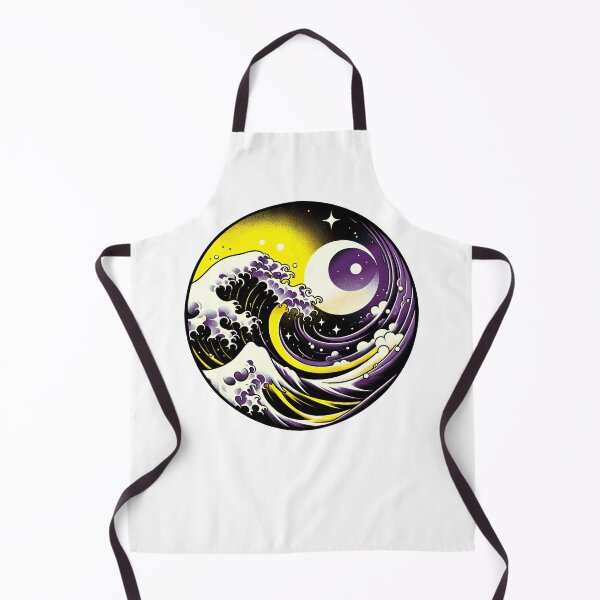 Item preview, Nonbinary Pride LGBTQ Subtle Pride Month Japanese Art Discreet designed and sold by Kimberley King Art King Art.