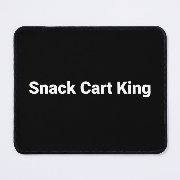 Item preview, Snack Cart King designed and sold by Text-based T-Shirts and Gifts.