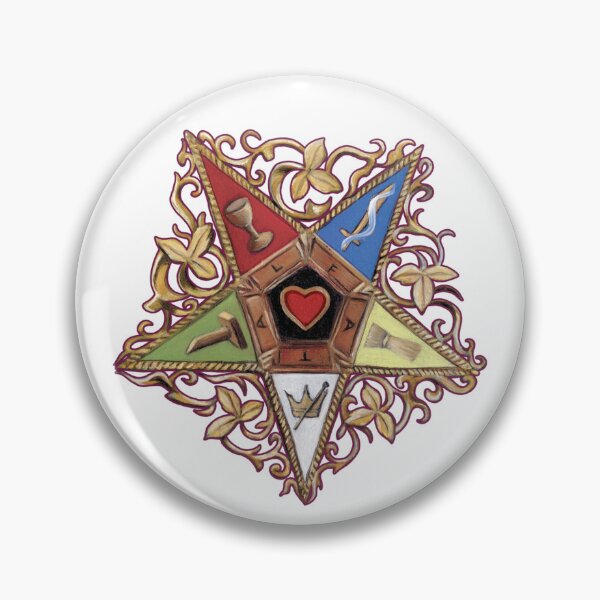Item preview, Eastern Star heart designed and sold by Janet Simpkins.