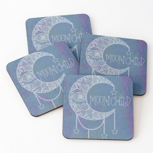 Item preview, Moon Child Cosmic Graphic Art designed and sold by Art by Kristie.