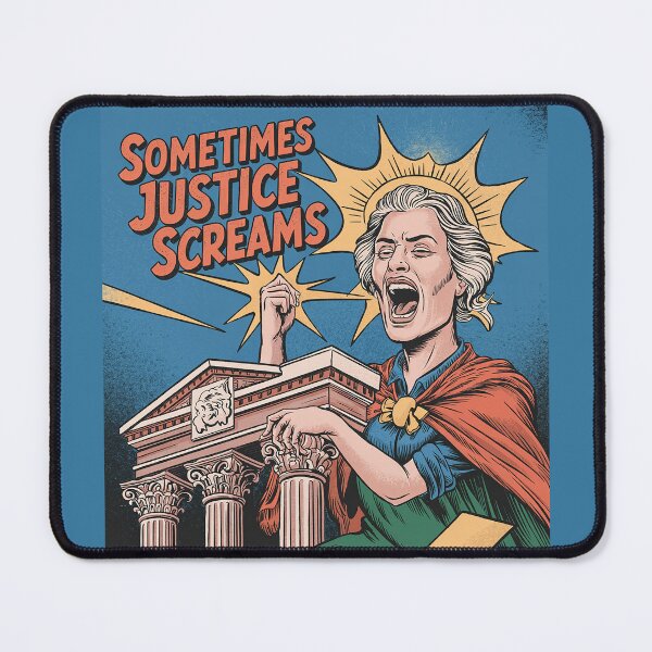 Item preview, Sometimes Justice Screams designed and sold by Interrupt Art.