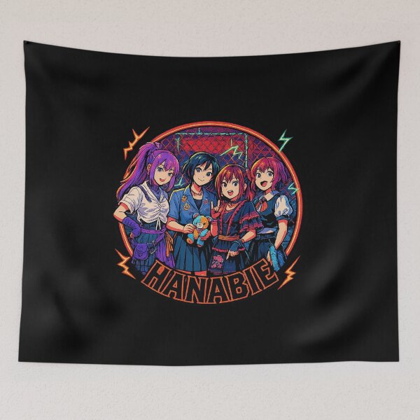 Item preview, HANABIE SUPER FAN designed and sold by TheRabbitHoleMD.
