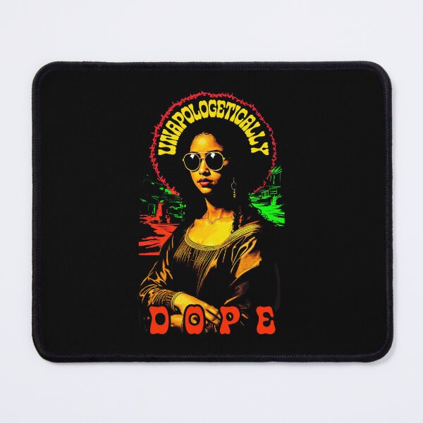 Item preview, Unapologetically Dope Black Woman Mona Lisa Juneteenth designed and sold by GrandeDuc.